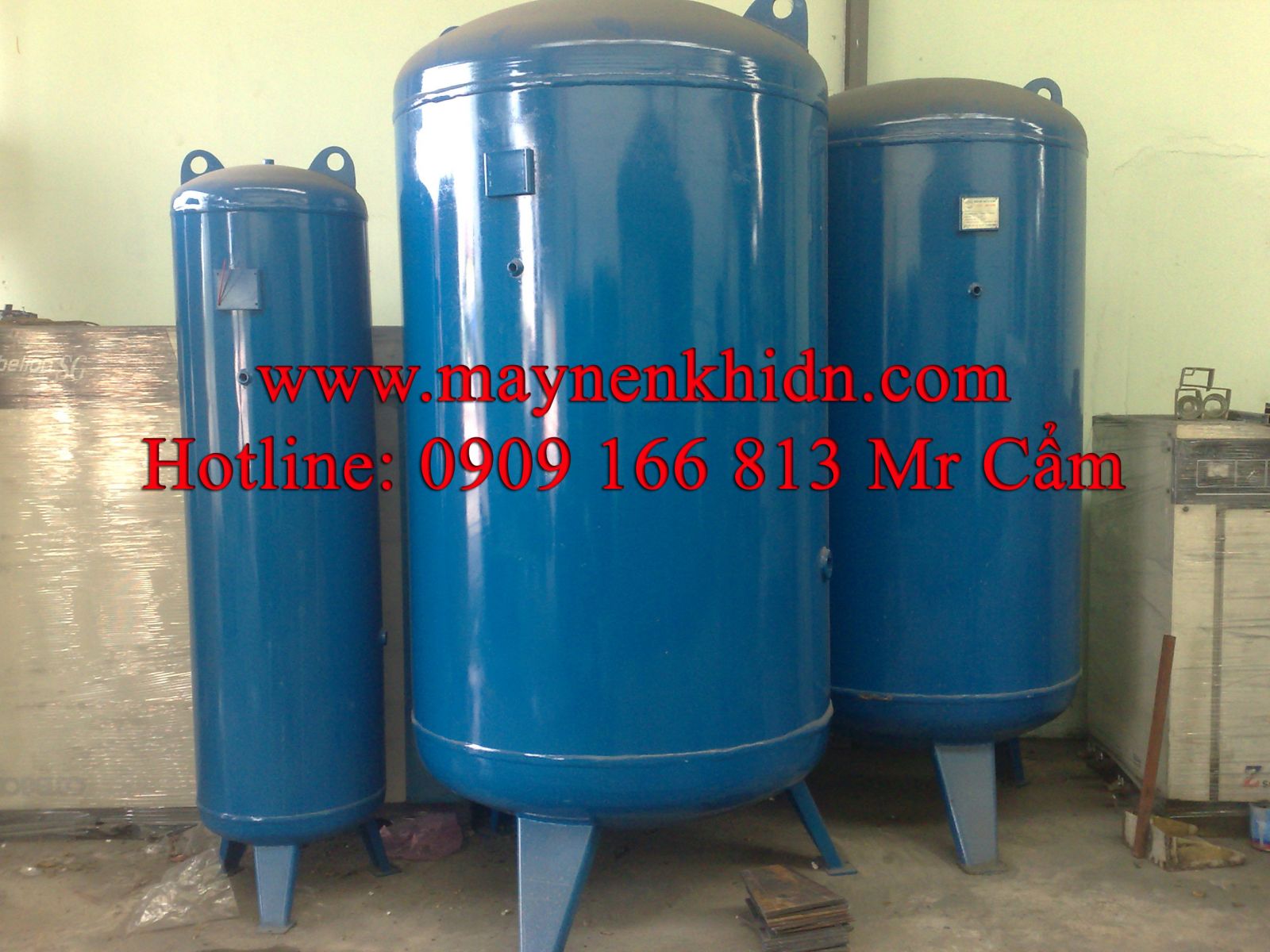 Bình nén khí có dung tích 1000 lít